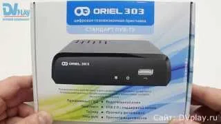 Oriel 303 - обзор DVB-T2 ресивера