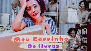 Comprei um carrinho de livros!!!! & MONTEI SOZINHA || RAQUEL AGUIAR