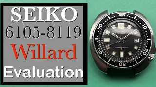 For M.G. -- Seiko 6105-8119 "Willard" Evaluation