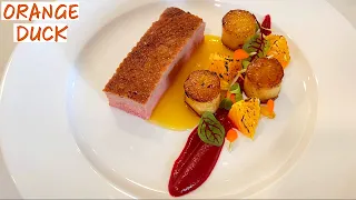 Fine dining Orange Duck Breast (Duck a l'Orange) - Ức vịt sốt cam đẳng cấp Michelin