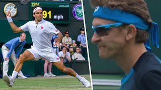 Roger Federer - Top 10 INSANE Defensive Points Past His PRIME!