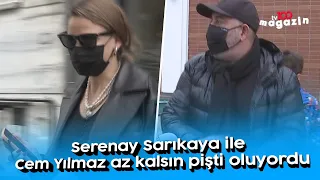 Serenay Sarıkaya ile Cem Yılmaz az kalsın pişti oluyordu