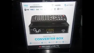 EMATIC DIGITAL TV CONVERTER BOX HOW TO