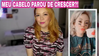 2 ANOS SEM CORTAR O CABELO | NADA MUDOU?