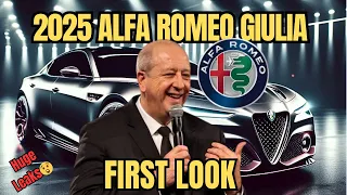 2025 Alfa Romeo Giulia Official Reveal | First Look!
