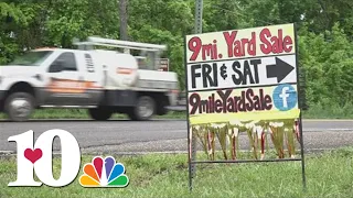 9-mile yard sale opens in North Knox County