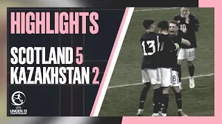 Scotland U19 5-2 Kazakhstan U19 | UEFA U19 Championship Qualifier | Highlights