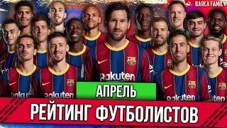 Рейтинг футболистов Барселоны #4 | Трофей Кройфа & Barca Family | Апрель 2021