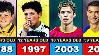 HAPPY BIRTHDAY 🎉🎂! Cristiano Ronaldo Transformation From 1 to 39 Years Old