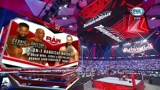 Drew McIntyre Vs The Hurt Business - WWE Raw 22/03/2021 (En Español)