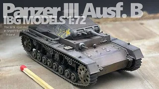 Panzer III Ausf. B, IBG MODELS 1:72