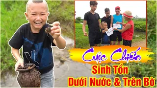 Cuộc Chiến Sinh Tồn Dưới Nước & Trên Bờ - Kiếm Đồ Tự Nhiên Làm Món Ăn Ngon Nhất Giải Thưởng 10 Triệu