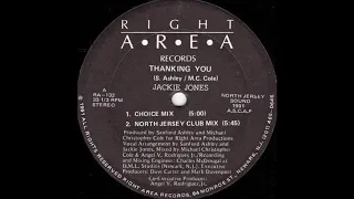 Jackie Jones - Thanking You (North Jersey Club Mix)