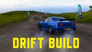 Forza Horizon 4: Nissan Skyline R34 Drift Build