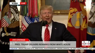 LIVE: President Trump Makes Announcement from the White House