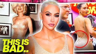 Kim Kardashian Removes BBL For Marilyn Monroe’s Dress?!