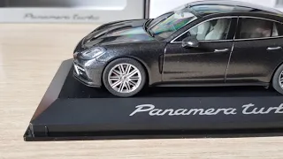 Miniatura Porsche Panamera Turbo 2016 1:43 Herpa