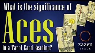 Learn the meaning of the aces in the tarot card deck, while reading tarot