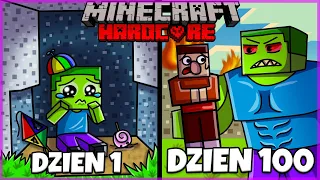 100 DNI JAKO ZOMBI W MINECRAFT HARDCORE