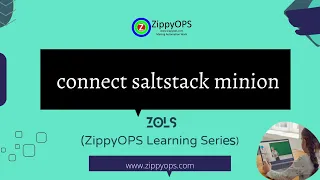 connect saltstack minion | #devops #saltstack #minions