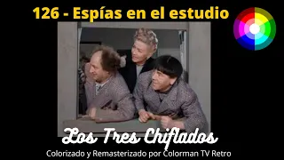 126 Los Tres Chiflados, Espías en el estudio- 1950 (Audio Latino) REMASTERIZADO