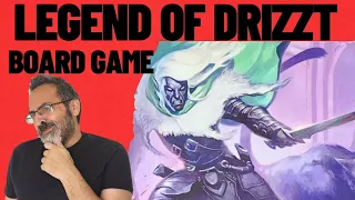 Dungeons And Dragons: The Legend of Drizzt Board Game Unboxing Mini Figure #dnd