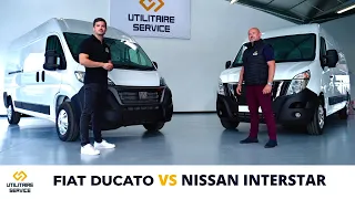 Comparatif grands fourgons : Fiat Ducato & Nissan Interstar