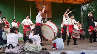 GRUPO DE BOMBOS E GAITAS DE FOLE DE POIARES EM FESTA DE N. SRª DE FÁTIMA E S. SEBASTIÃO 19MAIO 2024.