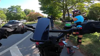 Wolf Warrior Electric Scooter | PEV Group Ride | 4K Ride Footage