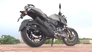 TVS Apache RTR 200 4V First Ride Review, Walkaround, Exhaust Note #Bikes@Dinos