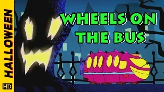 Wheels On The Bus  (HD)  | Nursery Rhymes | Spine -Tingling Halloween Music | Halloween Special