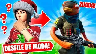 Fiz Um Concurso De OUTFIT Onde o PIOR Combo e Apresentação Vence! (Fortnite Fashion Show)