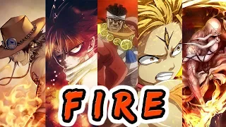 Top 5 Best Anime Characters With Fire Power