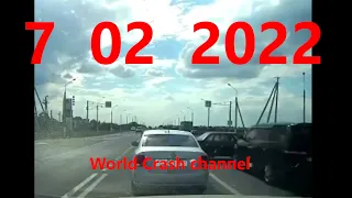 Подборки  Аварии и ДТП      7  02  22   ( Февраль 2022 )