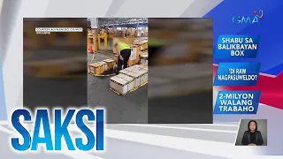 P56-M halaga ng umano'y shabu, nabisto ng BOC sa balikbayan box galing Thailand | Saksi