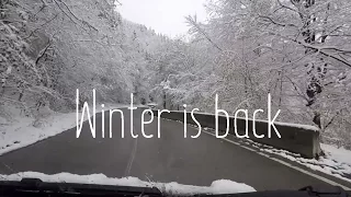 Winter is back in Romania