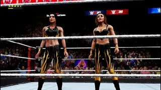 WWE 2K20 The IIconics vs Naomi and Aliyah: Raw