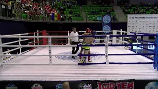 Daniel Andrade v Viktor Nechitailo WAKO European Championships 2019