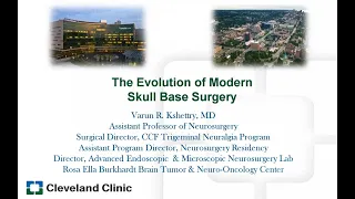 The Evolution of Modern Skull Base Surgery (Graphic)