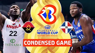 Angola 🇦🇴 vs Dominican Republic 🇩🇴 | Full Game Highlights | FIBA Basketball World Cup 2023