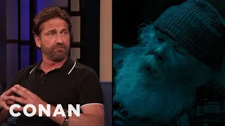 Gerard Butler On Nick Nolte Playing His Dad In "Angel Has Fallen” | CONAN on TBS