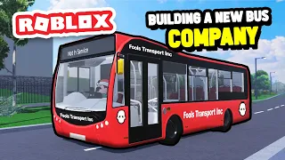 Building My Own BUS COMPANY in Roblox Croydon: The London Transport Game