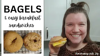 BAGELS • freshly milled • yeast • breakfast sandwich