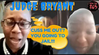 Judge Bryant OWNS RUDE GIRL who CURSED HER OUT - Judge E. Lynise Bryant - Wild Court Crazy Footage