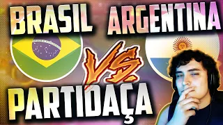 BRASIL VS ARGENTINA - FINAL LATAM INVITATIONAL#1 - ARGENTINA JOGA COM LAG?