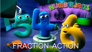 NUMBERJACKS | Fraction Action | S2E17 | Full Episode