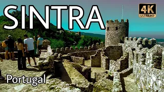 🇵🇹 SINTRA, PORTUGAL - WALKING TOUR (WITH CAPTIONS)【4K UHD】