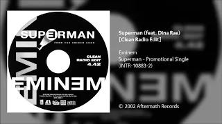 Eminem - Superman (feat. Dina Rae) [Clean Radio Edit]