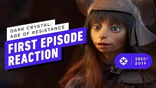 Dark Crystal: Age of Resistance First Episode Reaction - Comic Con 2019