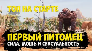 Conan Exiles - лучший питомец на старте | крупный панцирник | убийца красной матери